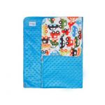  - Dtsk oboustrann deka z Minky Koala Zoo tmav tyrkysov od  www.firkon-kocarky.cz