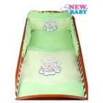  - 2-dln lon povleen New Baby Bunnies 90/120 zelen od  firkon-kocarky.cz