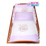  - 3-dln lon povleen New Baby Bunnies 90/120 fialov od  firkon-kocarky.cz