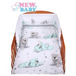  - 3-dln lon povleen New Baby 135x100 cm  ed medvdek s mtovm    NEW BABY od  www.firkon-kocarky.cz
