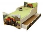  - Dtsk postel a uplk/y AUTO 160X70cm NELLYS od  firkon-kocarky.cz