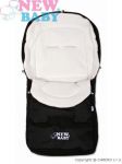  - Zimn fusak do korku NEW BABY klasic fleece ern od  www.firkon-kocarky.cz