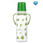  - 11/815 Lhev s jednobarevnm potiskem a chyty 250ml bez BPA zelen od  firkon-kocarky.cz