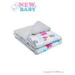  - Dtsk deka z Minky New Baby blo-ed 80x102 cm CAR. od  www.firkon-kocarky.cz