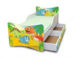  - Dtsk postel a uplk/y Dino 200x80 cm NELLYS od  firkon-kocarky.cz