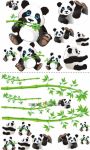  - Nstnn dekorace Panda NELLYS od  firkon-kocarky.cz