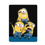  - Dtsk oboustrann auto deka Minions 120x150 cm  KAUFMAN  CARET. od  www.firkon-kocarky.cz