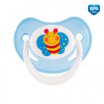  - idtko  silikonov anatomick HAPPY GARDEN - modr od  firkon-kocarky.cz