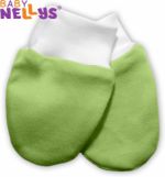  - Kojeneck bavlnn rukaviky BABY NELLYS pistciov od  firkon-kocarky.cz