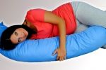  - Kojc polt-Relaxan poduka DELUXE Modr NELLYS od  www.firkon-kocarky.cz