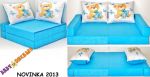  - Rozkldac dtsk pohovka de luxe Ma Modr od  firkon-kocarky.cz