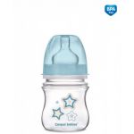  - 35/216 Lhev se irokm hrdlem Newborn baby 120ml modr od  firkon-kocarky.cz
