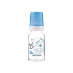  - 42/202 Lhev sklenn s potiskem new 120ml modr od  firkon-kocarky.cz