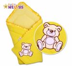  - Luxusn zavinovaka TEDDY BEAR Baby Nellys - jersey - krmov-lut od  www.firkon-kocarky.cz