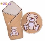  - Luxusn zavinovaka TEDDY BEAR Baby Nellys - jersey -hnd od  www.firkon-kocarky.cz