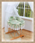  - Ko s vbavou Darland - Patchwork zelen - bl moskytira od  firkon-kocarky.cz