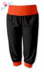  - Sportovn 3/4 legny CAPRI - ern/oran S/M od  firkon-kocarky.cz