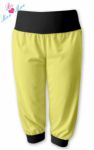  - Sportovn 3/4 legny CAPRI - lut/ern L/XL od  www.firkon-kocarky.cz