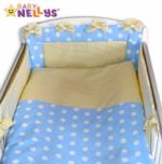  - Mantinel s povleenm Malika - Bubble modr 135 X 100 od  firkon-kocarky.cz