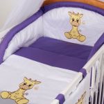  - Luxusn 2-dln povleen do postlky   Baby Dreams - SAFARI - IRAFA  NELLYS fialov od  firkon-kocarky.cz