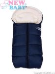  - Zimn fusk New Baby Fluffy Navy od  www.firkon-kocarky.cz
