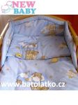  - 3 - dln souprava do postlky MREK  NEW BABY 130 x 100 cm modr od  firkon-kocarky.cz