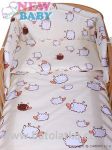  - 3 - dln souprava do postlky oveka   NEW BABY 130 x 100 cm blo- hnd od  firkon-kocarky.cz