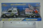  - Kovov auto policie s vlekem LAMPS  od  www.firkon-kocarky.cz