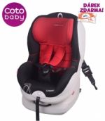  - Autosedaka LUNARO Isofix - 9-18 kg - erven od  firkon-kocarky.cz