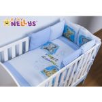  - 8 dln luxusn set do postlky s poltkovm mantinelem Sweet Dreams by TEDDY  modr od  www.firkon-kocarky.cz