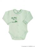 - Celopropnac kojeneck body s dlouhm rukvem Bobas Fashion Benjamin zelen od  www.firkon-kocarky.cz