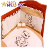  - Povleen do postlky TEDDY BEAR Baby Nellys - jersey hnd od  firkon-kocarky.cz