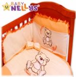  - Povleen do postlky TEDDY BEAR Baby Nellys - jersey oran od  firkon-kocarky.cz