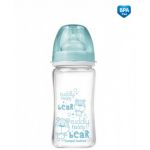  - 79/003 Lhev EasyStart PURE glass 300 ml modr od  firkon-kocarky.cz