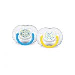  - Kojeneck dudlk Avent 6-18 msc modro - lut - 2 ks  od  firkon-kocarky.cz