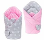  - Oboustrann zavinovaka MINKY BABY - hvzdy ed - rov od  www.firkon-kocarky.cz