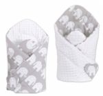  - Oboustrann zavinovaka MINKY BABY - Slon ed/bl od  firkon-kocarky.cz