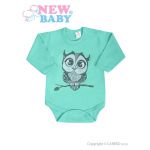  - Kojeneck body s dlouhm rukvem New Baby Sovika zelen od  www.firkon-kocarky.cz