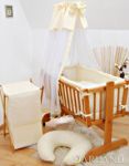  - Luxusn set do kolbky ifon - Srdko ecru od  firkon-kocarky.cz