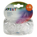  - AVENT idtko silikon Prhledn 3-6m. 2ks (transparentn) od  firkon-kocarky.cz