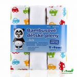  - BIO Bambusov pleny 3 kusy v balen T-tomi  auta od  www.firkon-kocarky.cz