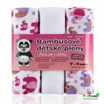  - BIO Bambusov pleny 3 kusy v balen T-tomi  rov sloni od  www.firkon-kocarky.cz