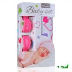  - Baby set - bambusov osuka srdka+ korkov kolek rov T-tomi od  www.firkon-kocarky.cz