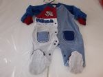  - Sametov overal Picola - tmav modr + letadlo 9 - 12 m od  www.firkon-kocarky.cz