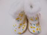  - Kojeneck sametov botiky Aura Via 12 - 24m blo lut od  www.firkon-kocarky.cz