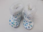  - Kojeneck sametov botiky Aura Via 12 - 24m blo modr od  www.firkon-kocarky.cz