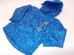  - uskov bunda Boys - stedn modr + zelen 122/128 od  firkon-kocarky.cz