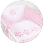 - 3 - dln luxusn  souprava do postlky s vivkou  135x100 cm CEBA BABY hvzdiky rov od  www.firkon-kocarky.cz