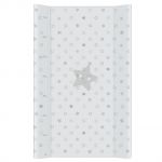  - Ceba Pebalovac podloka s pevnou deskou 2-hrann  80x50 cm  hvzdiky sv.ed od  firkon-kocarky.cz