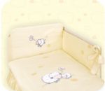  - Souprava do postlky 3 dln Oveka 135x100+60x40cm lut od  www.firkon-kocarky.cz